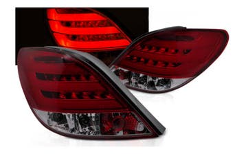 LED bar achterlichten Red Smoke geschikt voor Peugeot 207, Verzenden, Nieuw, Peugeot