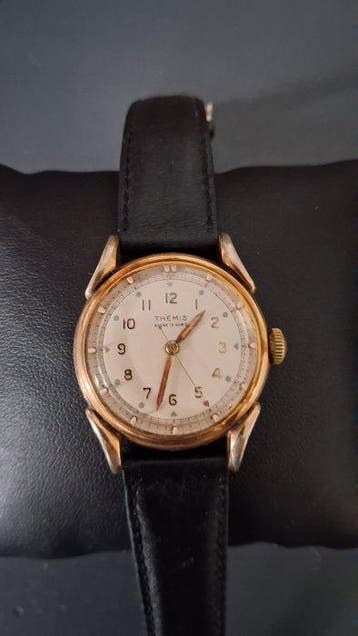 Montre Mécanique THÉMIS Ancre 15 Rubis - Vintage - Sans, Handtassen en Accessoires, Horloges | Heren, Nieuw