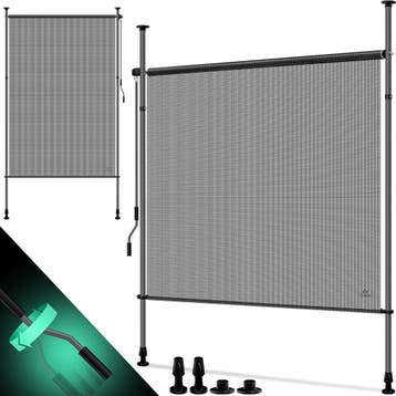 Klemluifel - Balkon luifel - Verticale luifel - 150x310 cm -, Verzenden, Nieuw