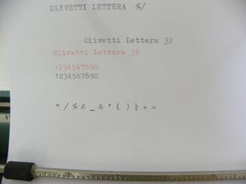 Marcello Nizzoli - Olivetti, Lettera 32 - Typemachine -, Antiek en Kunst