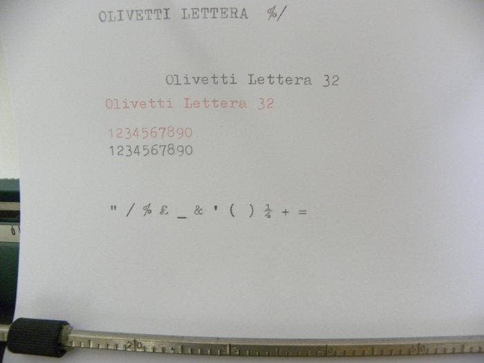 Marcello Nizzoli - Olivetti, Lettera 32 - Typemachine -, Antiek en Kunst, Kunst | Designobjecten