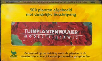 Tuinplantenwaaier 9789021543833 Modeste Herwig, Verzenden, Zo goed als nieuw, Modeste Herwig
