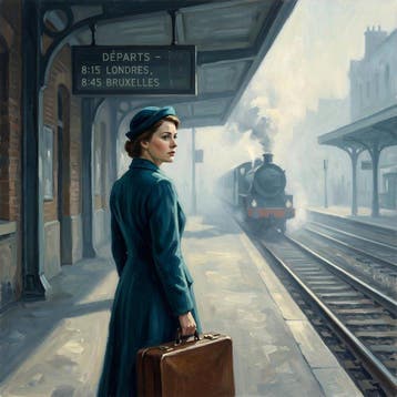 Le Yack - The 8:15 to London - Hand signed