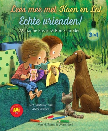 Echte vrienden! / Lees mee met Koen en Lot 9789000383597, Verzenden, Marianne Busser