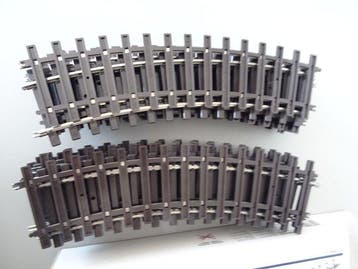 Märklin 1 - 5922 - Modeltrein (20) - 20 gebogen sporen,, Hobby en Vrije tijd, Nieuw