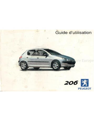 2002 PEUGEOT 206 INSTRUCTIEBOEKJE FRANS, Auto diversen, Handleidingen en Instructieboekjes
