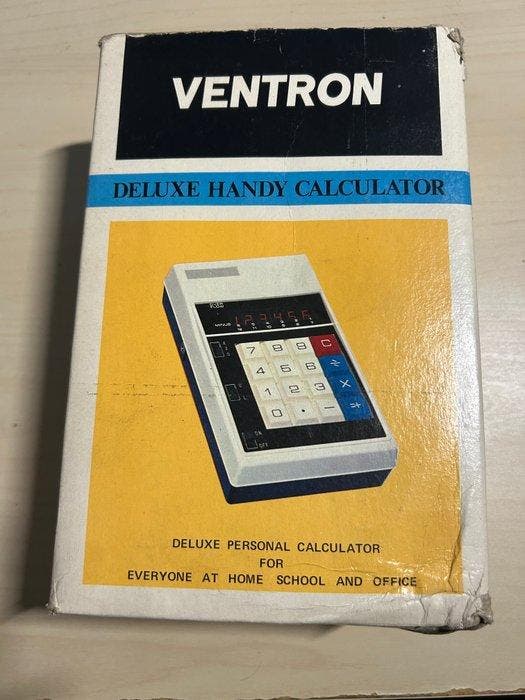 Ventron - Rekenmachine - 1970-1980 - VT-600 Deluxe Handy, Games en Spelcomputers, Spelcomputers | Overige Accessoires