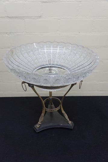 Tazza - Brons, Messing - schaal/ centrepiece, Antiek en Kunst