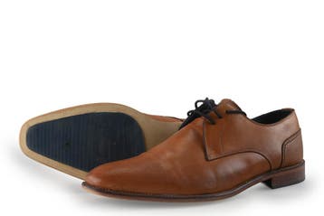 Manfield Veterschoenen in maat 44 Cognac, Kleding | Heren, Schoenen, Manfield, Overige kleuren, Verzenden, Gedragen