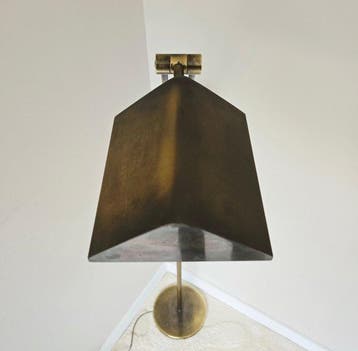 Lampadaire de lecture - Laiton, Antiek en Kunst