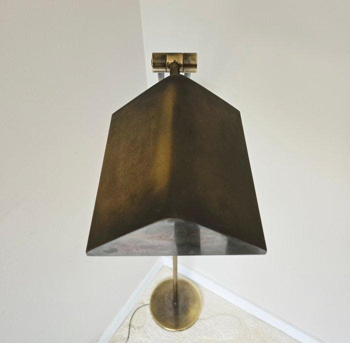 Lampadaire de lecture - Laiton, Antiek en Kunst, Antiek | Verlichting