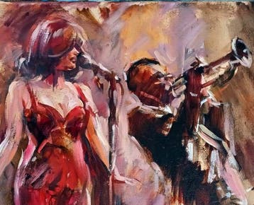 Vincent Igor Ilinskiy (XX-XXI) - Jazz in Red – Female Singer
