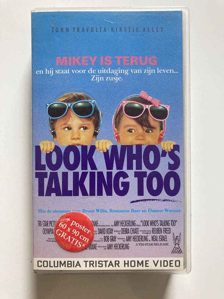 LOOK WHOS TALKING TOO (VHS), Cd's en Dvd's, VHS | Film, Gebruikt