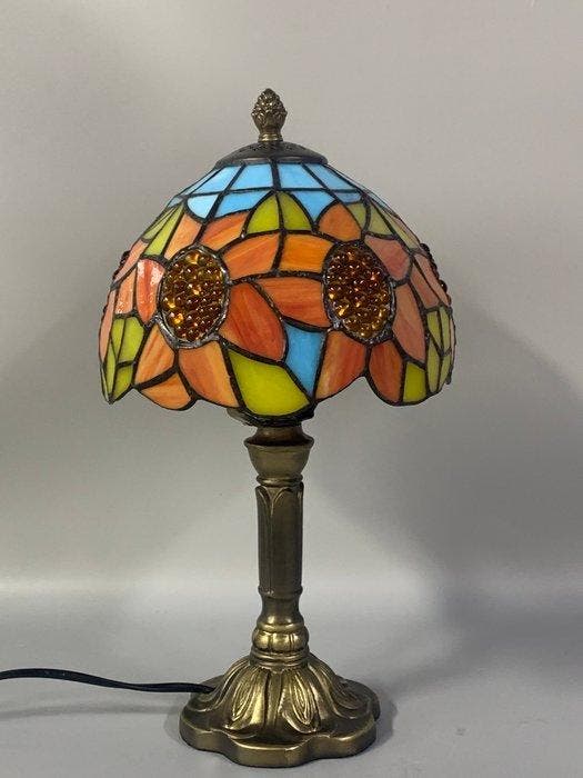 Tafellamp - Glas - Kroonluchter, Antiek en Kunst, Kunst | Designobjecten
