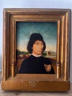 Hans Memling (1430-1494), Navolger van - Ritratto di