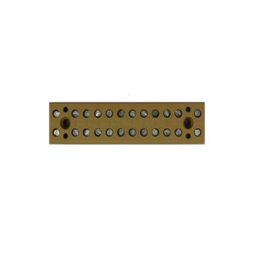 12-Poorts Aansluitstrip 4mm² 400V Schroefaansluiting -, Doe-het-zelf en Bouw, Verzenden, Nieuw