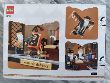 Lego Set - 40902 - Icons - Tribute to Leonardo da Vinci, Nieuw