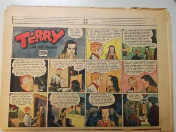 Terry and the Pirates - 38 Krantenpaginas - 1942, Boeken, Nieuw