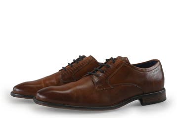 Bugatti Veterschoenen in maat 43 Cognac, Kleding | Heren, Schoenen, Bugatti, Overige kleuren, Verzenden, Zo goed als nieuw