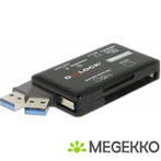 Delock 91758 SuperSpeed USB 5 Gbps kaartlezer voor CF / SD /, Verzenden, Nieuw