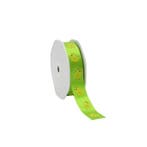 Satijn lint KuikensChickens - Lente groen 23 mm x 20 m rol, Nieuw
