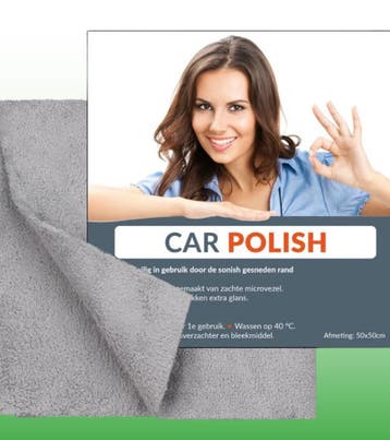 Auto-poleerdoek Car Polish Heavy - Professionele doek voor, Ophalen of Verzenden