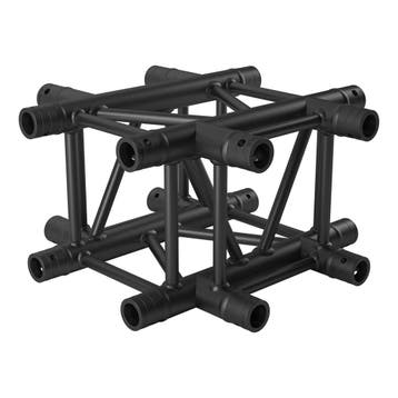FORTEX FX34-C41 vierkant truss 4-weg kruis zwart, Verzenden