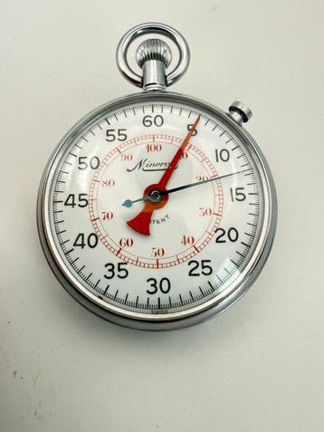 Minerva - Vintage Mechanical Stopwatch - 42078 - 1950-1959, Nieuw