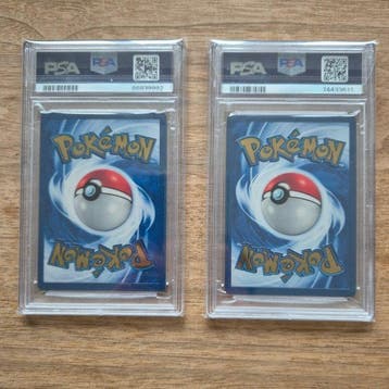Pokémon - 2 Graded card - Pikachu, Dracaufeu Carte promo,