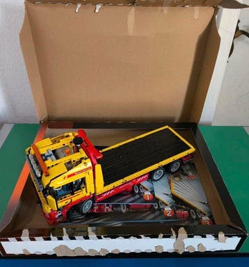 Lego Set - 8109 - Technic - Flatbed Truck, Nieuw