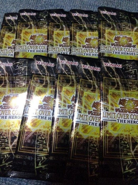Konami - 40 Booster pack - Yu-Gi-Oh! - Limit Over Collection, Collections, Collections Autre