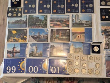 Nederland. Juliana. Zilver1955-1970+sets1980-2012, Postzegels en Munten