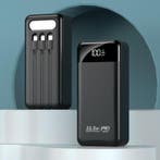 100.000mAh Powerbank met 4 Oplaadpoorten en 3 Kabels - 22.5W, Verzenden, Nieuw, KEPAH