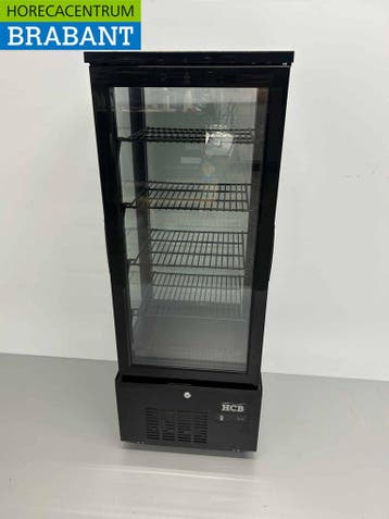 HCB Vitrine réfrigérée Vitrine pâtissière Noir 92 litres, Verzenden, Nieuw in verpakking