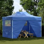 vidaXL Partytent Blauw 291 x 431 x 315 cm Oxford Stof, Verzenden, Nieuw