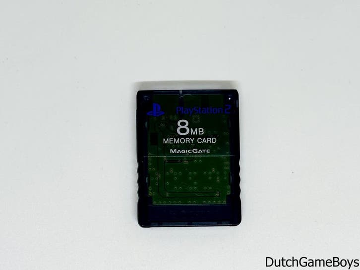 Playstation 2 / PS2 - Memory Card - 8 MB - Original - Transp, Games en Spelcomputers, Spelcomputers | Sony PlayStation 2, Gebruikt