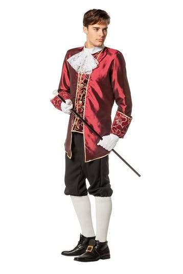 Markies Kostuum Luxe Rood, Verzenden, Nieuw