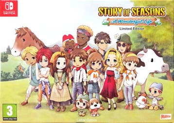 Story of seasons A Wonderful Life Limited Edition (Nintendo, Ophalen of Verzenden, Nieuw