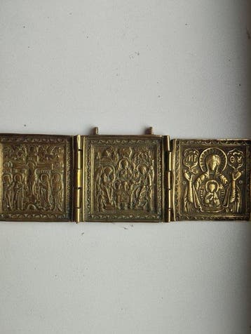 Triptyque - Bronze - 1800-1850