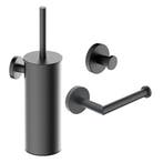 Toilet Accessoires Set Wiesbaden Alonzo Gunmetal, Ophalen of Verzenden, Nieuw, Bad