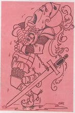 Mussolini(?) huilt om Pierre Laval op spotprent (Lithos), Verzenden