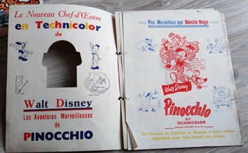 Pinocchio - 1 Original 1940s RKO Cinema Press Booklet - 1940, Verzamelen, Nieuw