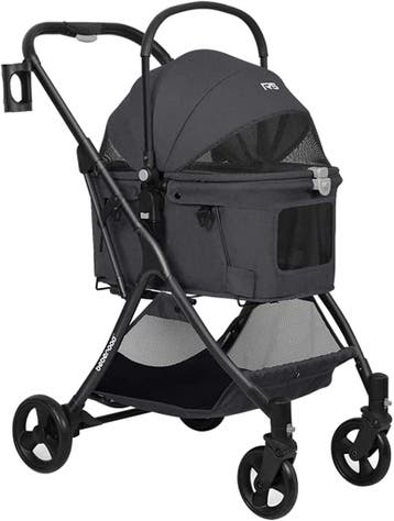 Hondenbuggy 3in1 - wandelwagen / buggy - met transporttas -, Verzenden
