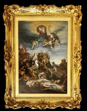 Flemish-Italian School (XVII), After Rubens - The Martyrdom, Antiquités & Art
