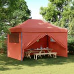 vidaXL Partytent Terracotta 279 x 410 x 315 cm Oxford Stof, Verzenden, Nieuw