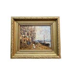 French pointillist school (XIX-XX) - NO RESERVE - Riverside