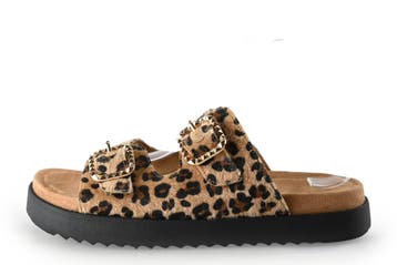 Graceland Slippers in maat 42 Beige, Kleding | Dames, Schoenen, Slippers, Verzenden, Beige, Zo goed als nieuw