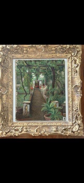 Llewelyn Lloyd (1879-1949) - Lombra del pergolato