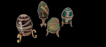 Decoratief ornament (4) - Fabergé - Italië - Eierdecoraties