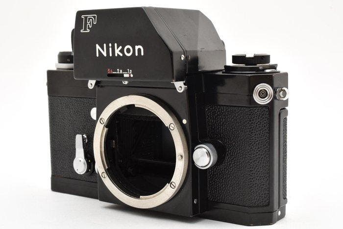 Nikon F Photomic FTN Black Body Single lens reflex camera, Audio, Tv en Foto, Fotocamera's Analoog